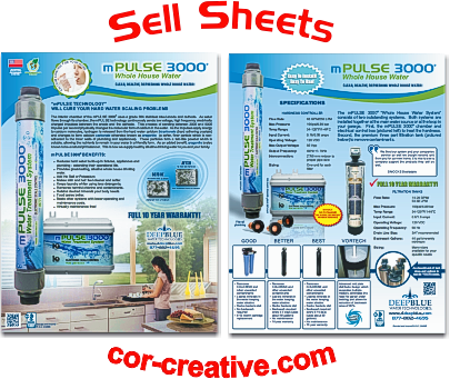 Product Sell Sheets and Flyers
